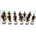 Subbuteo Andrew Table Soccer Corinthians kit Tribute to Ayrton Senna only 12 figures,no bases,no box
